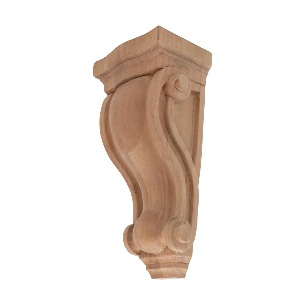 Small Plain Wood Corbel D457319