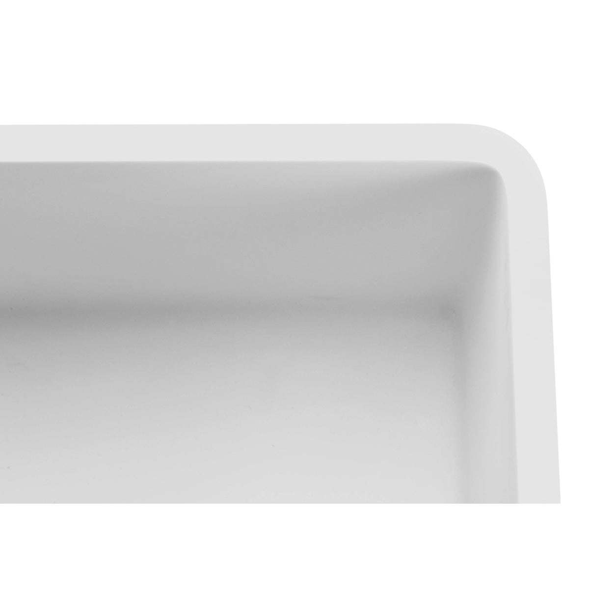 White Single Basin Kitchen Sink Z7218