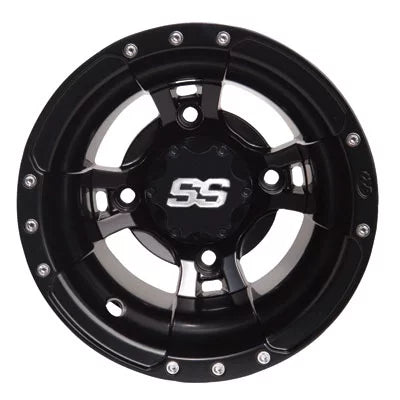 10X8 Black Alloy Sport Wheels Y73069