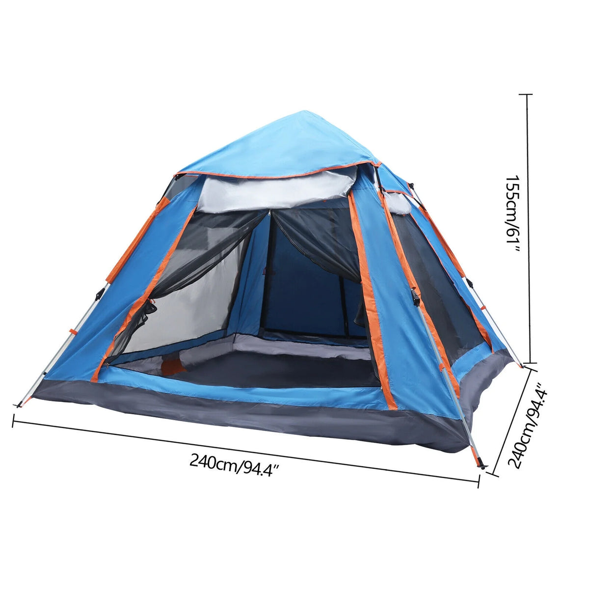 Blue Pop Up Tent for 4-5 Person M183813