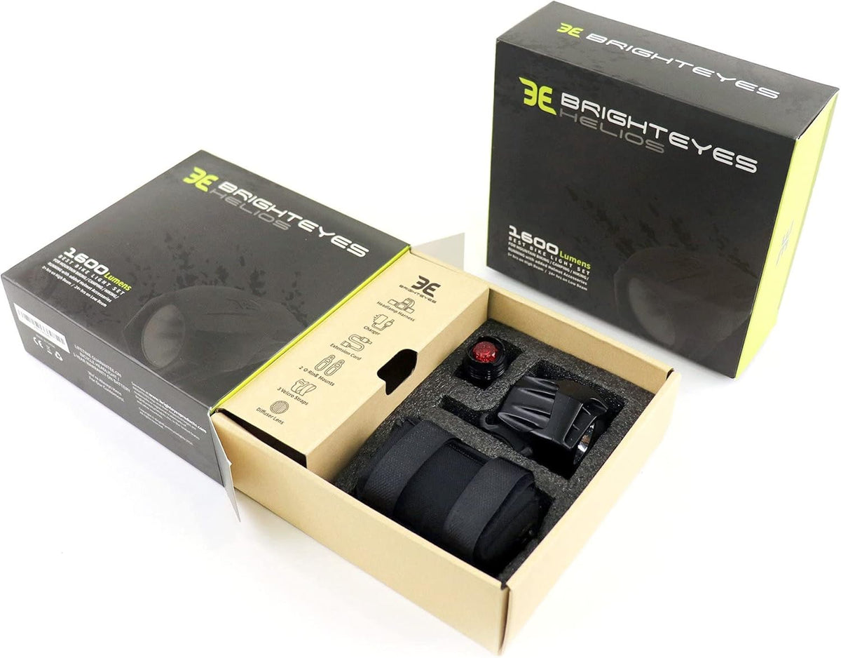 Rechargeable Mountain, Road Bike Headlight with 6400mAh Battery S1616