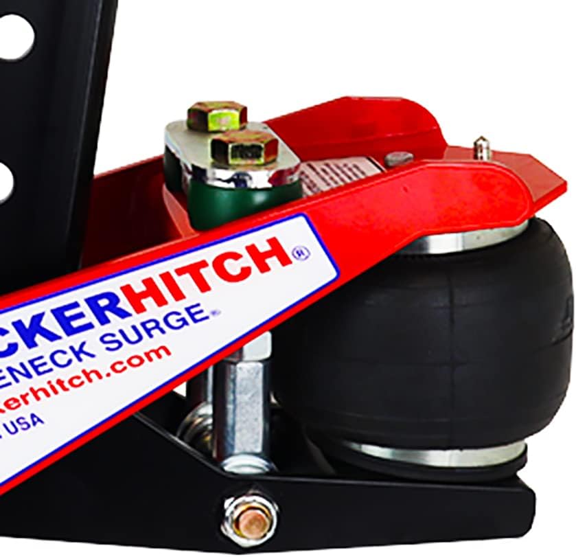 Gooseneck Air Hitch & Coupler, Round 4" Angled Pin 30K SL Coupler B825