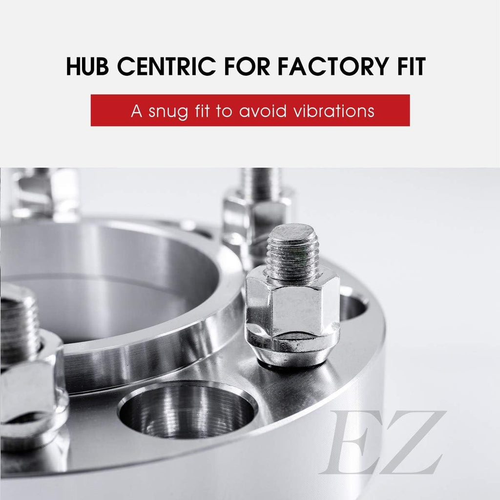 4 Hub Centric Wheel Adapters 5x4.5 1" A9708