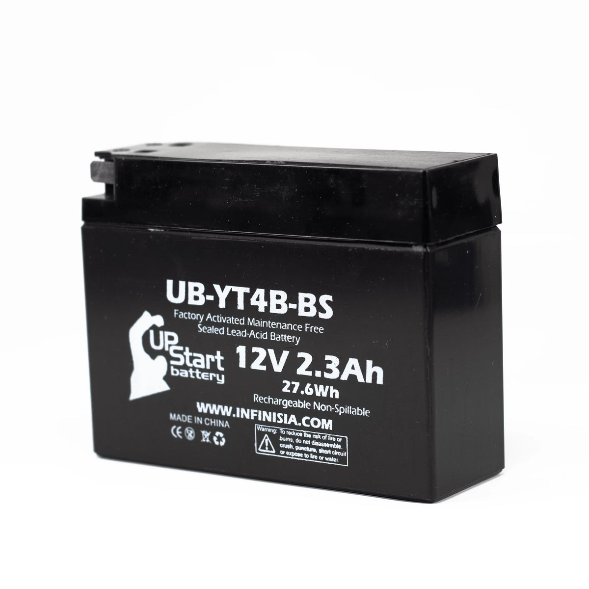 12V 2.3Ah Maintenance Free Motorcycle Battery G800