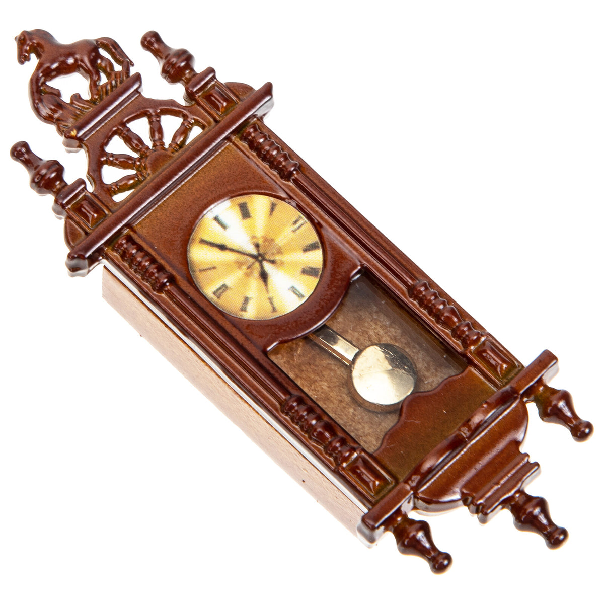 Metal Dollhouse Hanging Clock Toy L523561