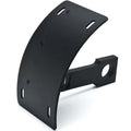 Black Vertical Axle Mount Motorcycle Plate Holder L19577