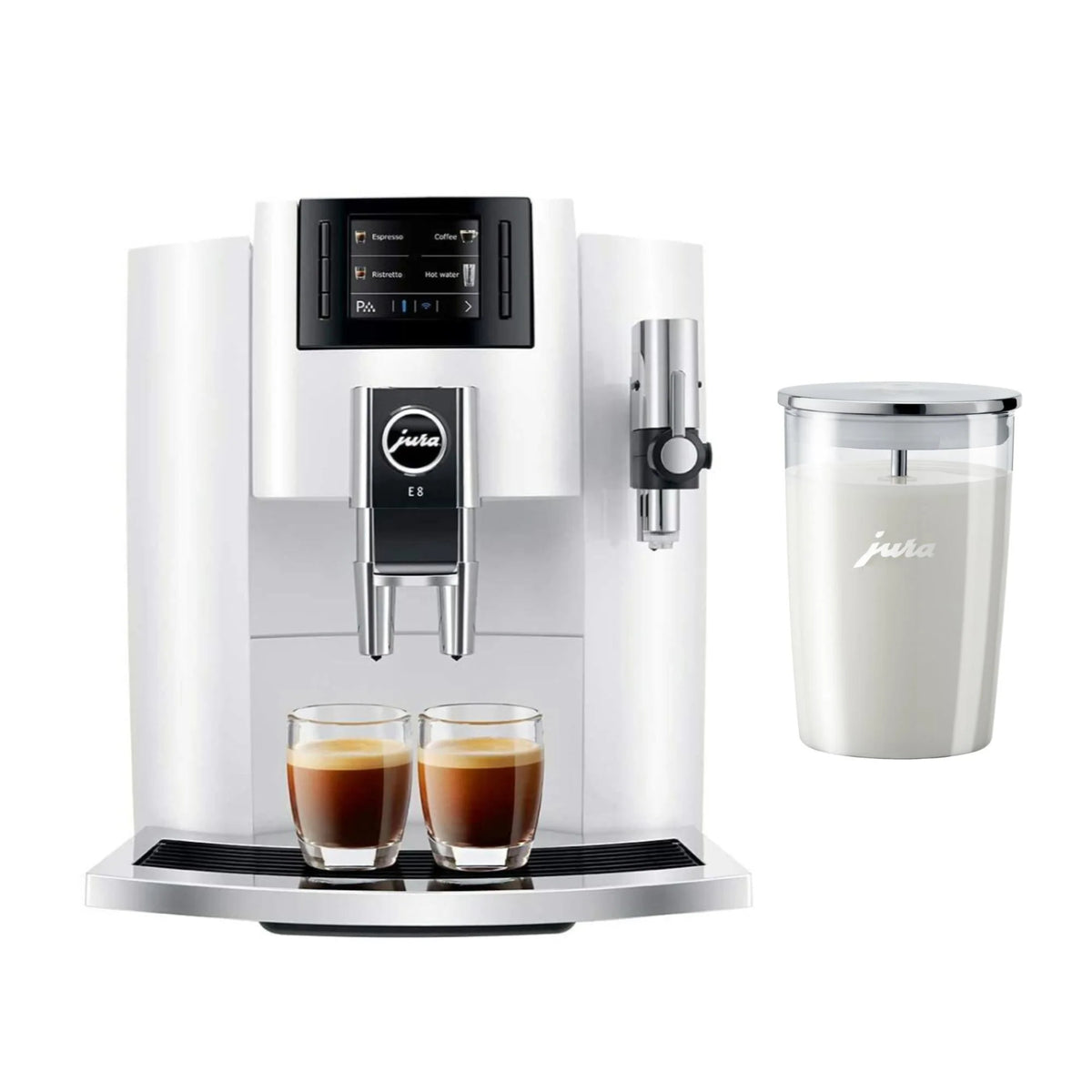 Automatic Espresso Machine with Glass Milk Container Y1158