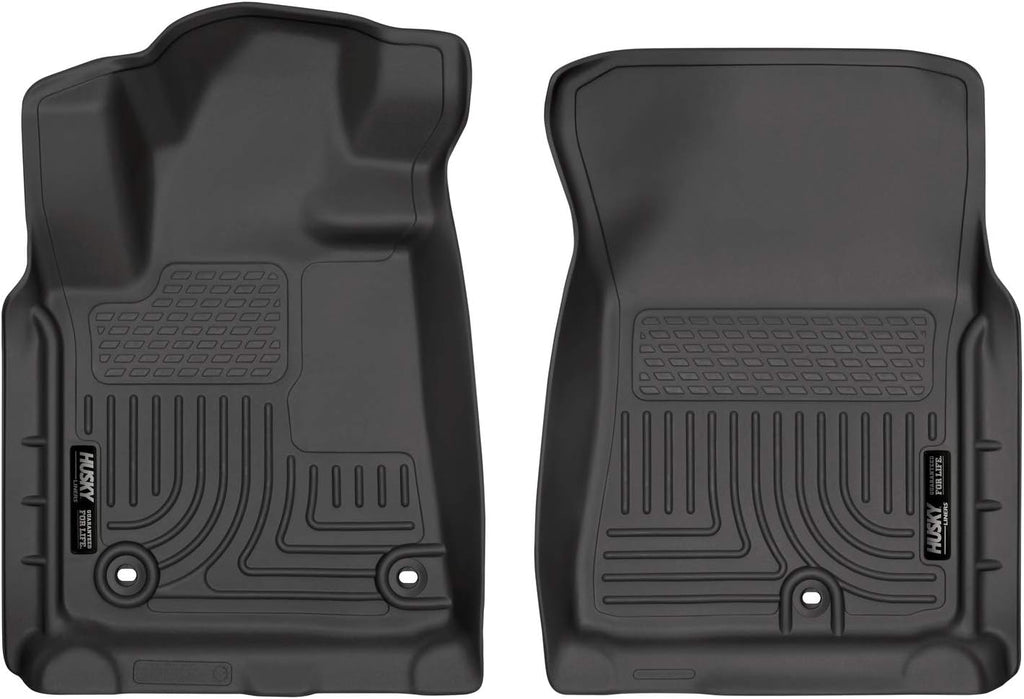 Black Front Floor Liners 2 Pcs E754