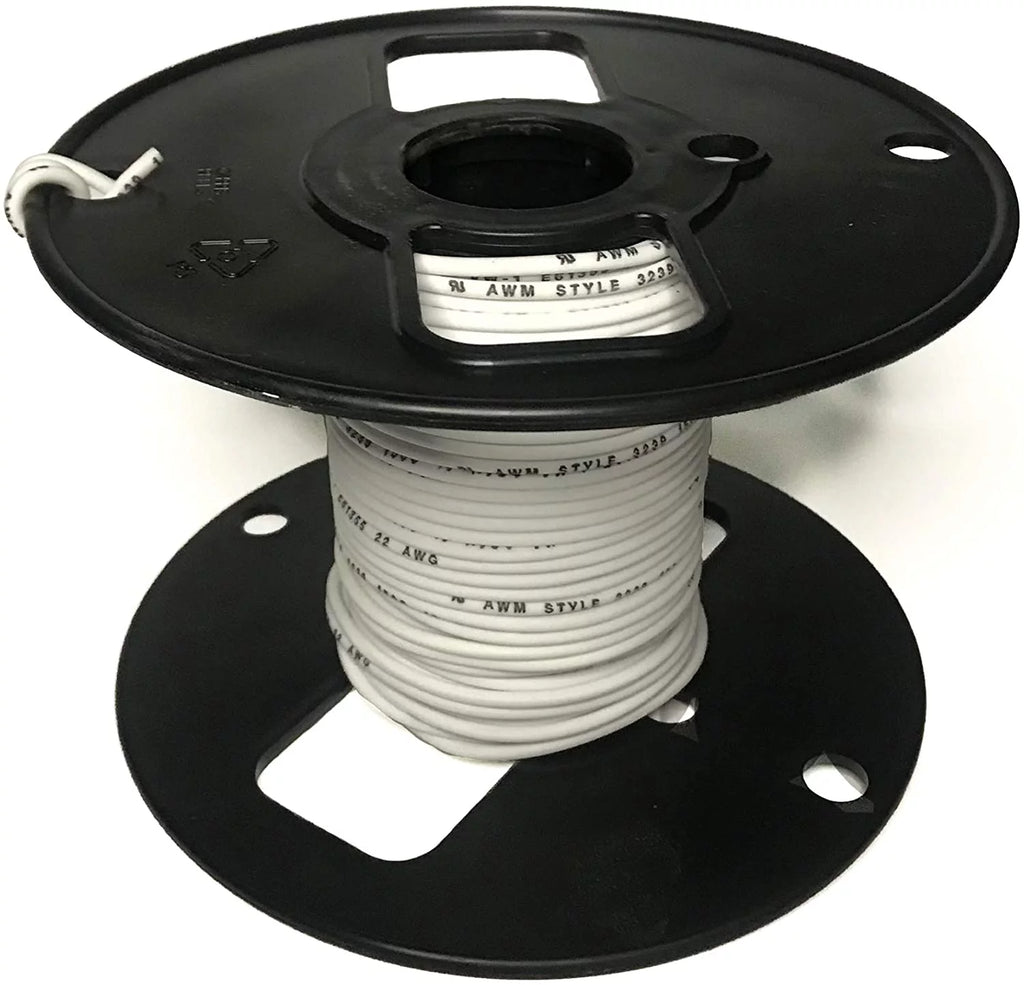 16 Gauge White Silicone Wire 50 Ft X1017