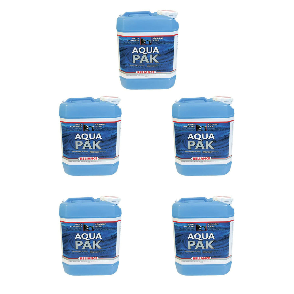 2.5 gal Plastic Water Container Jug (5 Pack) E930270