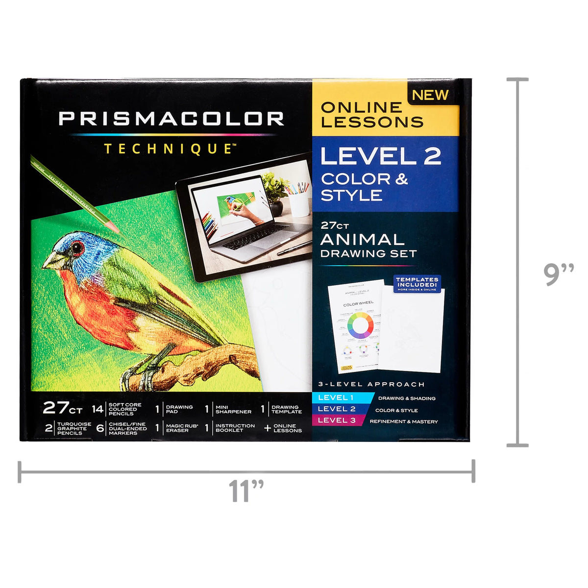27-Piece Animal Drawing Set V758711