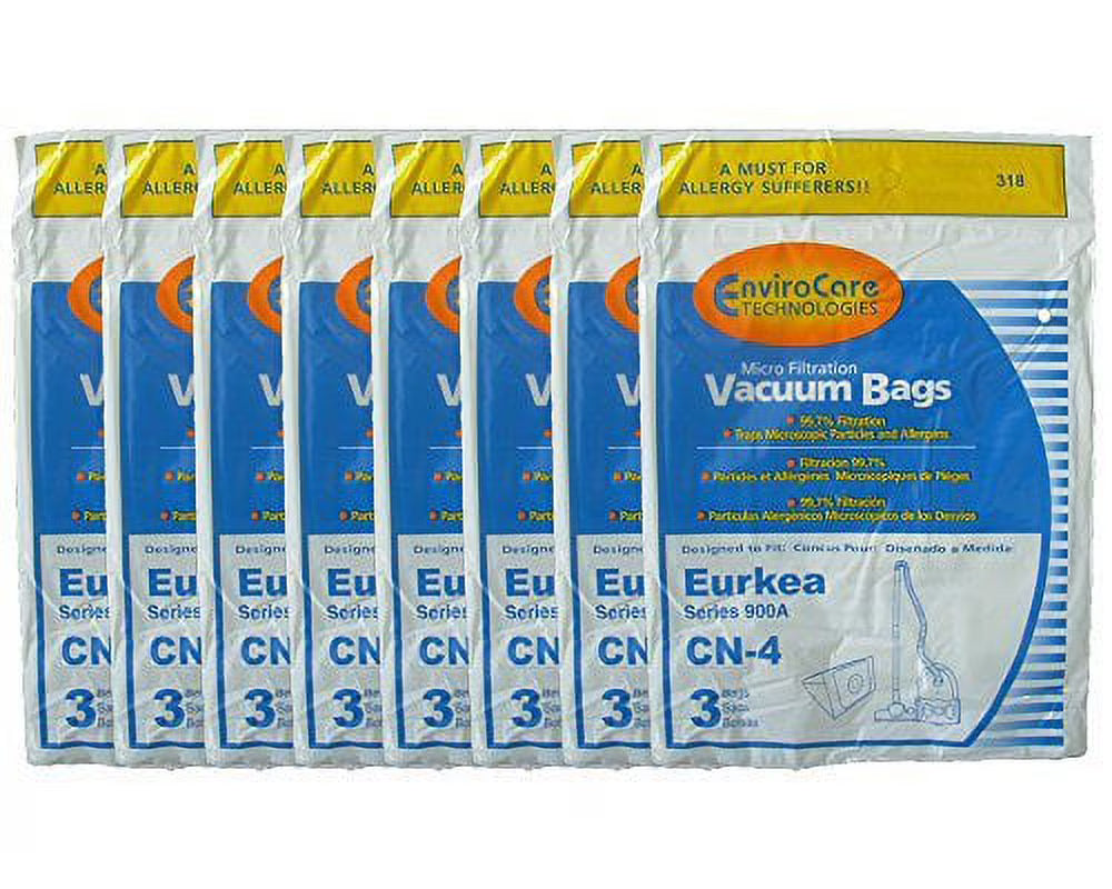 Compatible with Eureka 900A PowerForce Micro Filtration CN 4 Vacuum Bag P80521