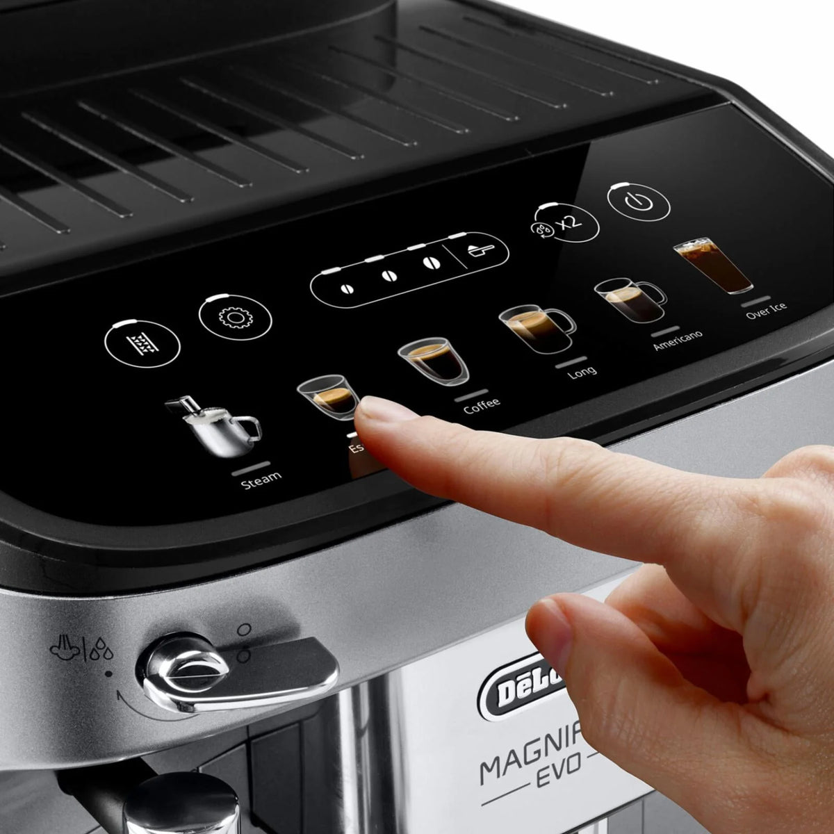 Silver Espresso Machine G219