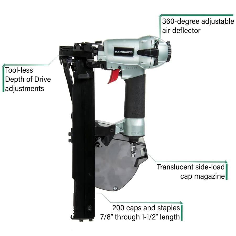 18 Gauge 1-1/2 in Cap Stapler A35450