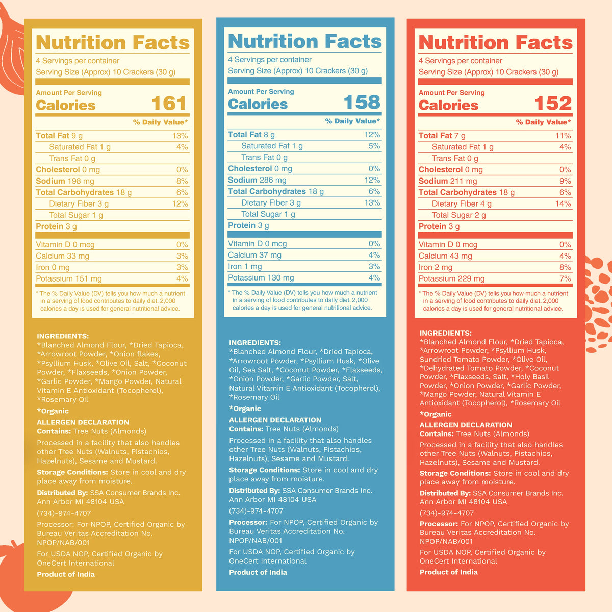 Gluten Free Snack Sampler Bundle, 4oz, 9 Boxes O24827