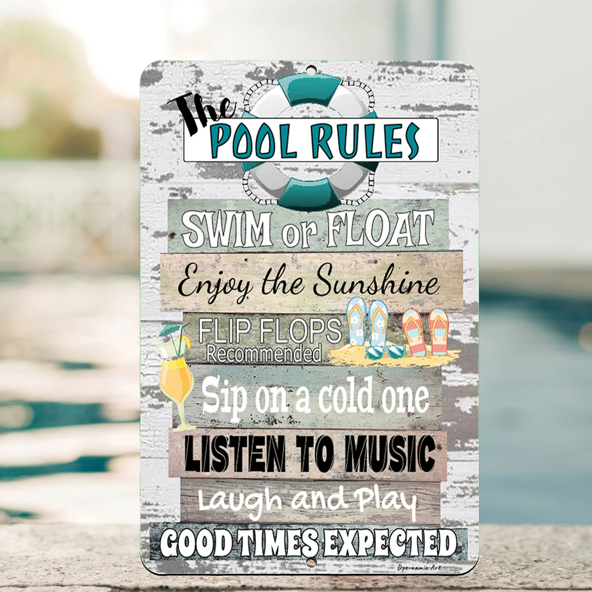 Metal Sign 12x18 Q32014