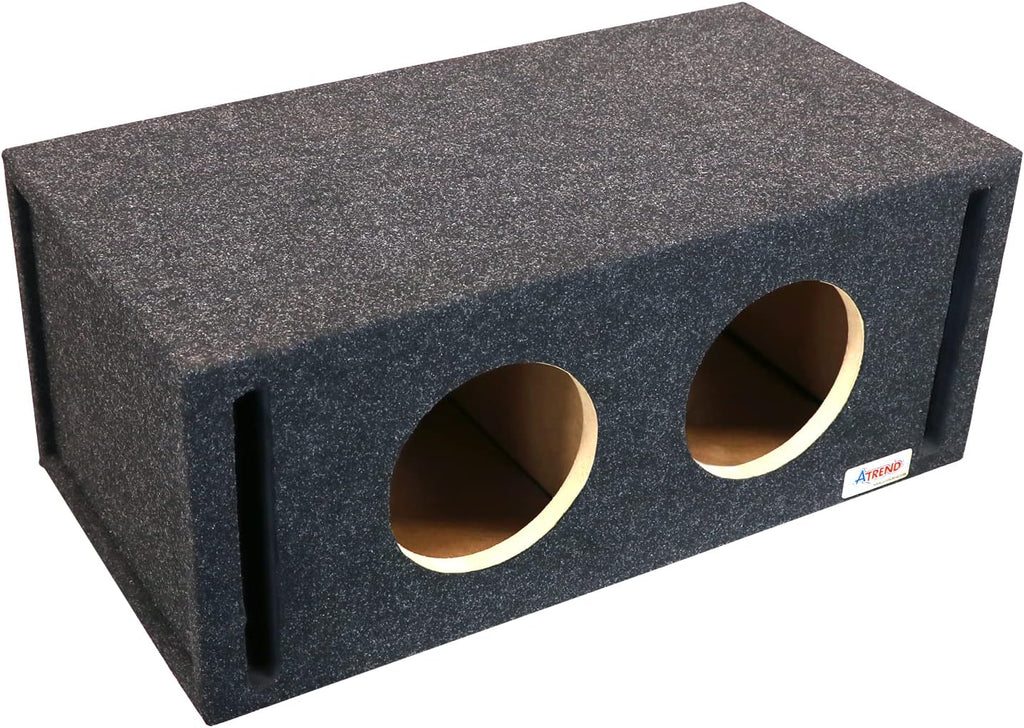 8” Dual Vented Subwoofer Enclosure, Gray U315