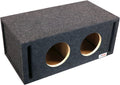 8” Dual Vented Subwoofer Enclosure, Gray U315