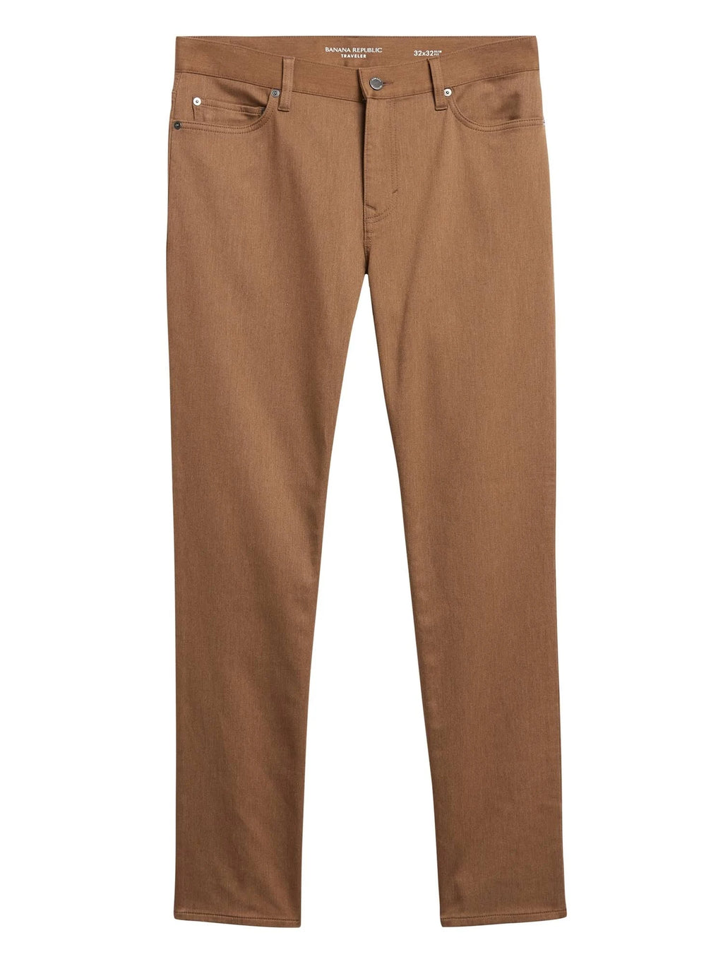 Slim Heathered Traveler Pant Camel Size 33W 32L N155872
