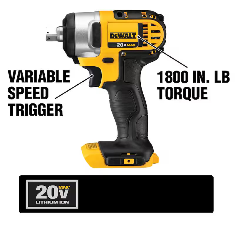 20V MAX Cordless Brushless Compact Drill/Impact 2 Tool Combo Kit D772