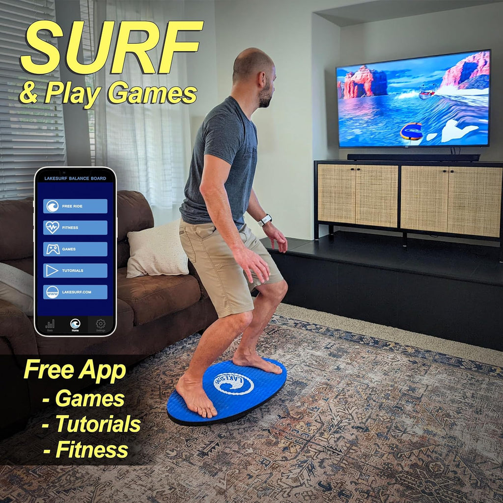 Wakesurf Balance Board With Tracking App And Phone Mount L7763