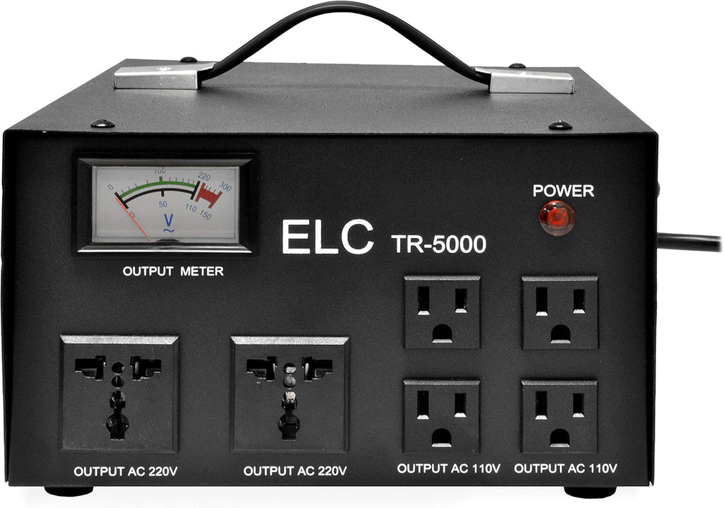 Voltage Transformer Converter 5000 Watt 110V 220V Circuit Breaker Protection Z107