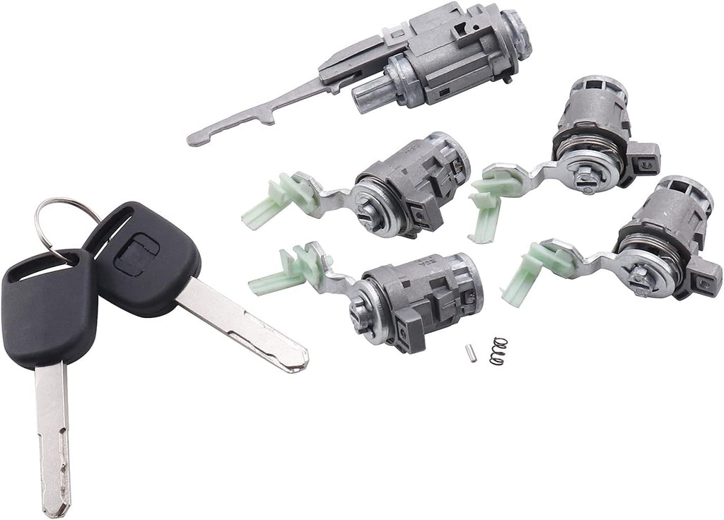 4PCS Door Lock Cylinder with Keys Ignition Switch Cylinder G70614