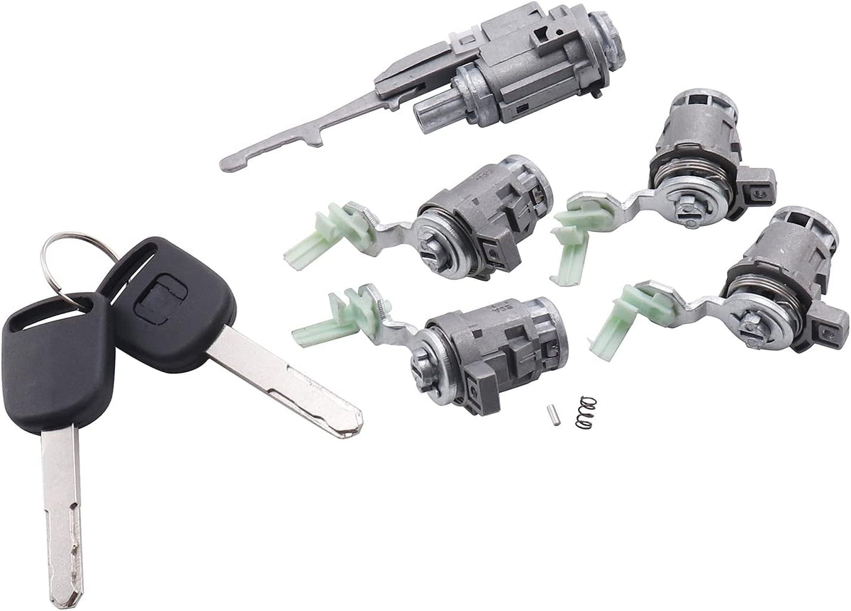 4PCS Door Lock Cylinder with Keys Ignition Switch Cylinder G70614