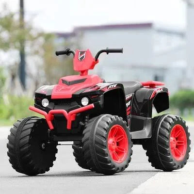 Red Kids 4-Wheeler ATV Jeep K360585