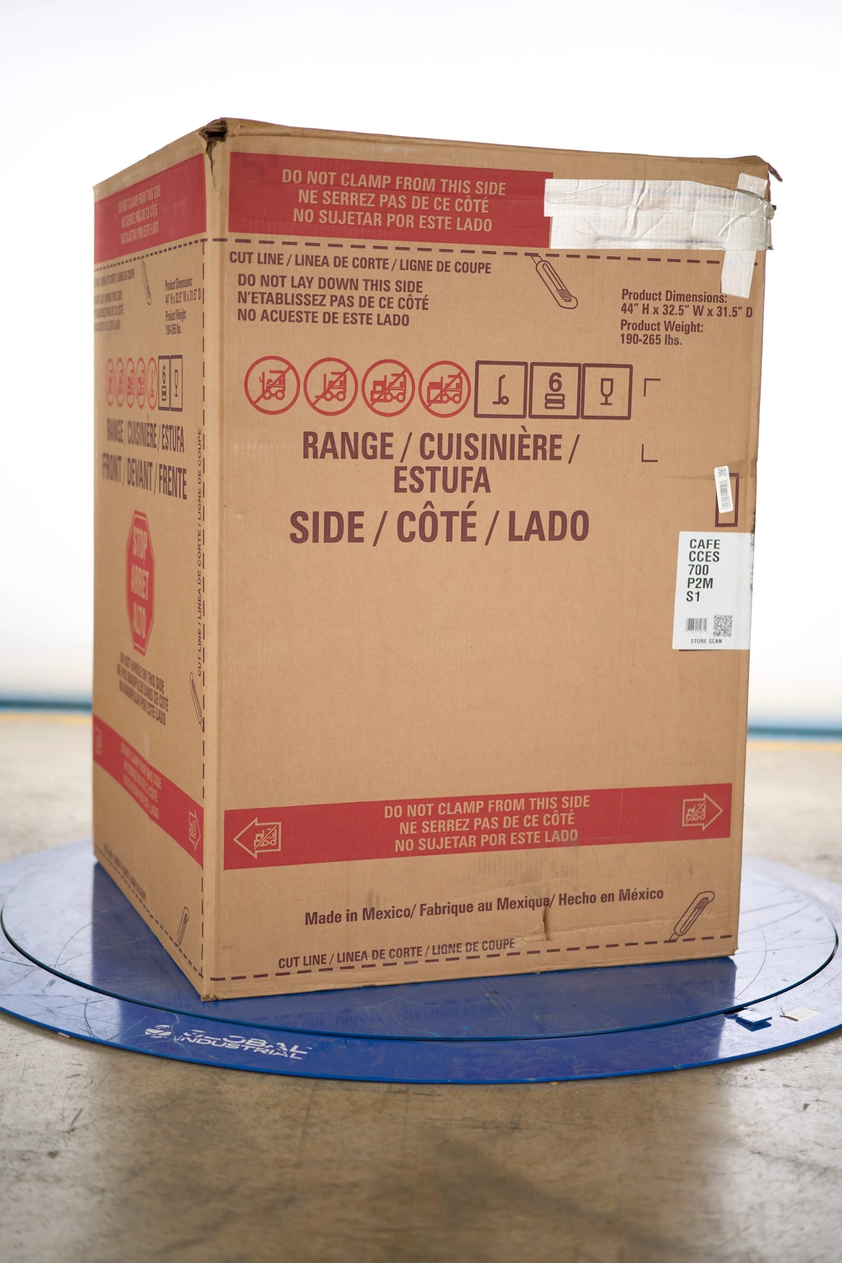 Slide-In Radiant and Convection Range Stainless Steel E764