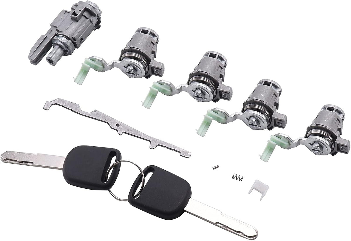 4PCS Door Lock Cylinder with Keys Ignition Switch Cylinder G70614