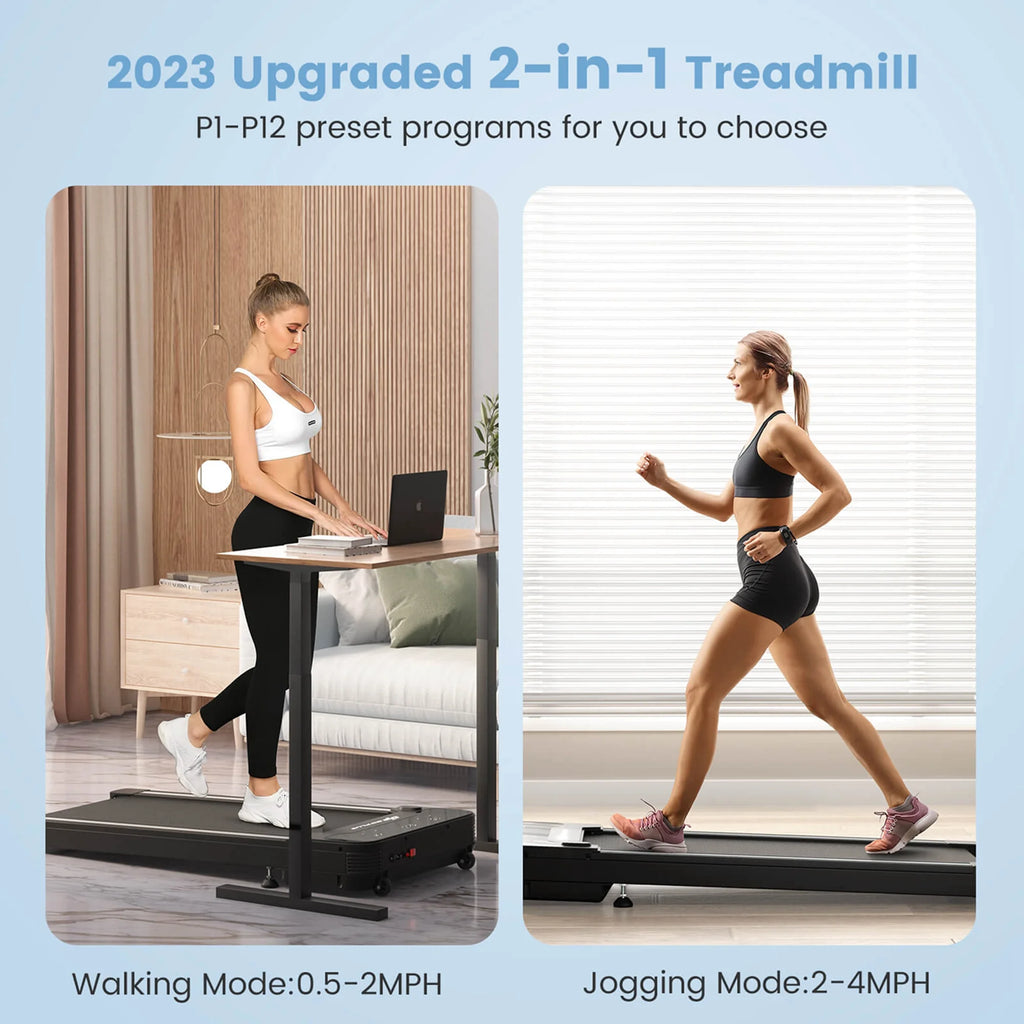 1HP Under-Desk Walking Treadmill F46240