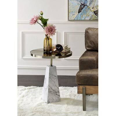 Pedestal End Table E45134