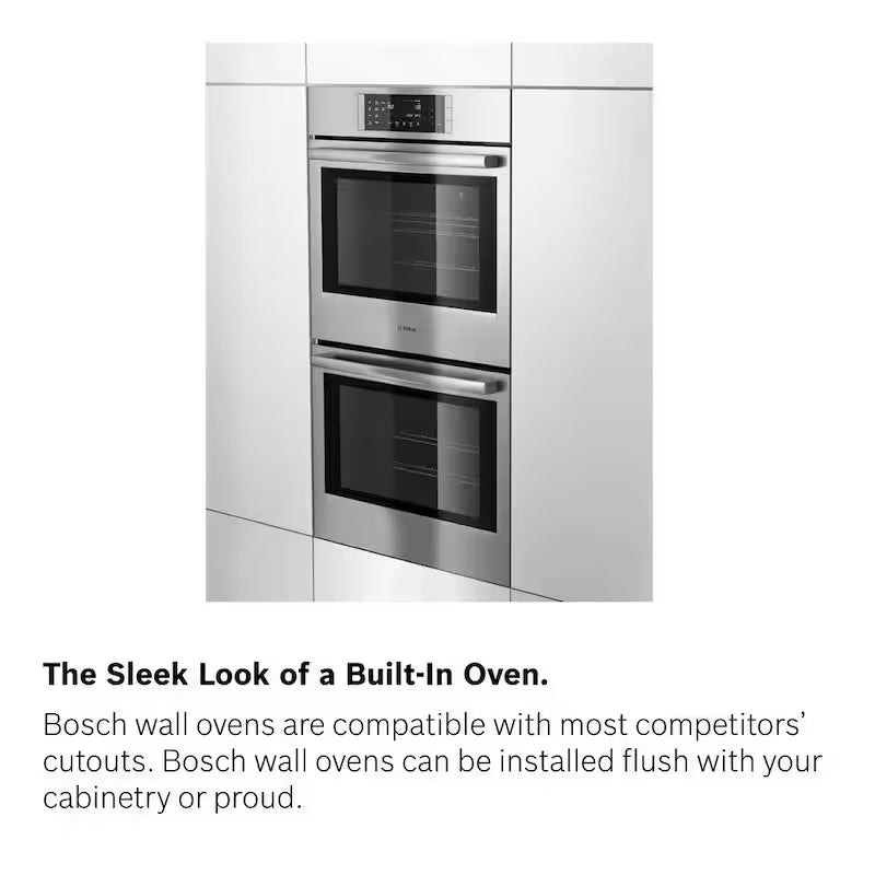 30 in Built-In Electric Convection Wall Oven and Microwave in Stainless Steel C23591