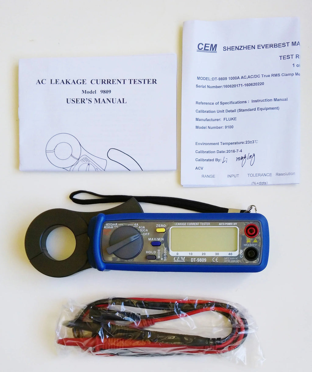 AC Leakage Current Tester Voltage Meter J3189