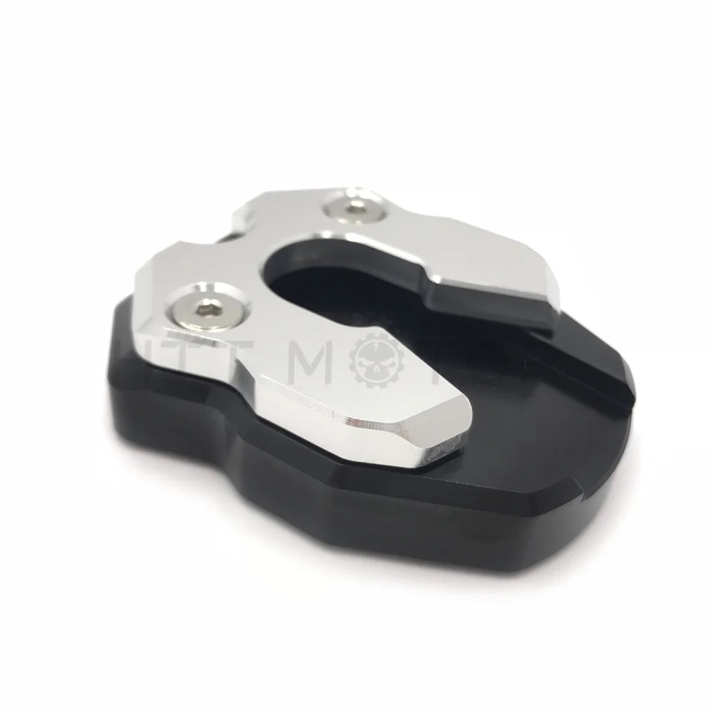 Black CNC Sidestand Foot Plate Kickstand Pad G25800