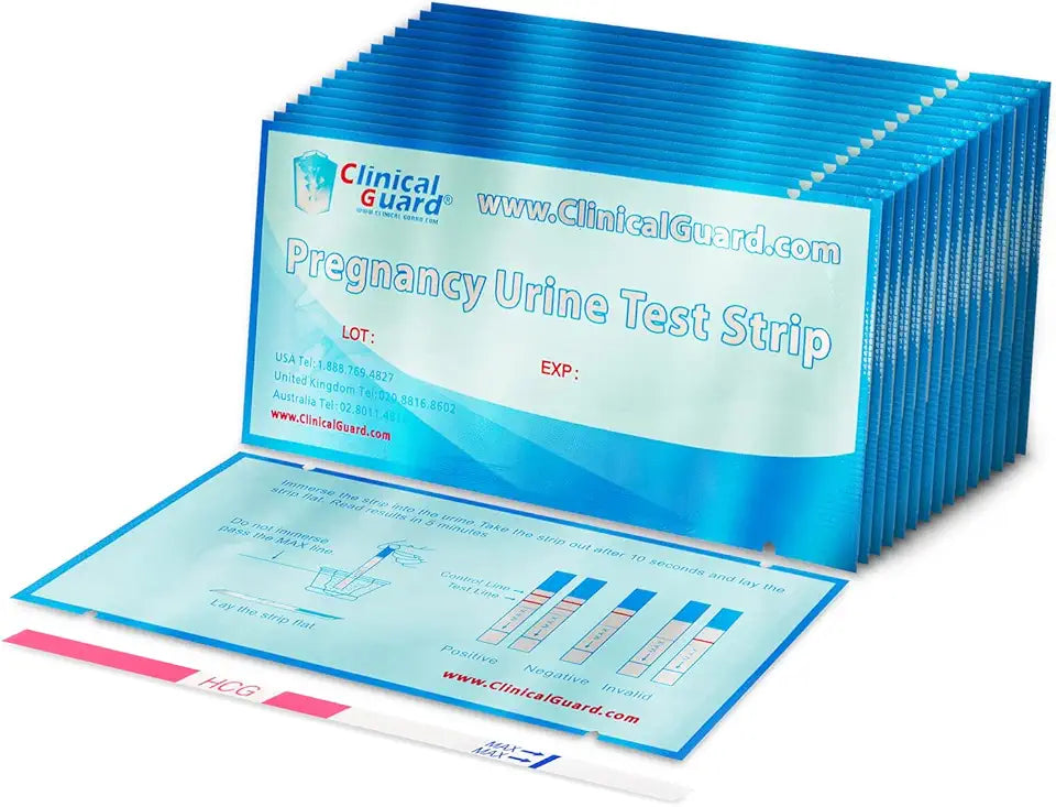 25 Pregnancy Tests Early Detection Strips X8906
