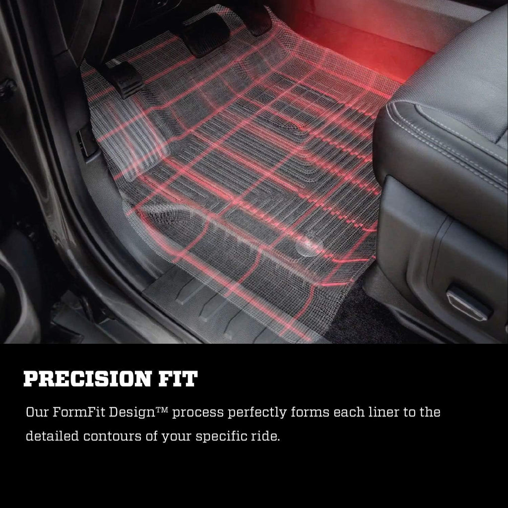 Black Front Floor Liners 2 Pcs E754