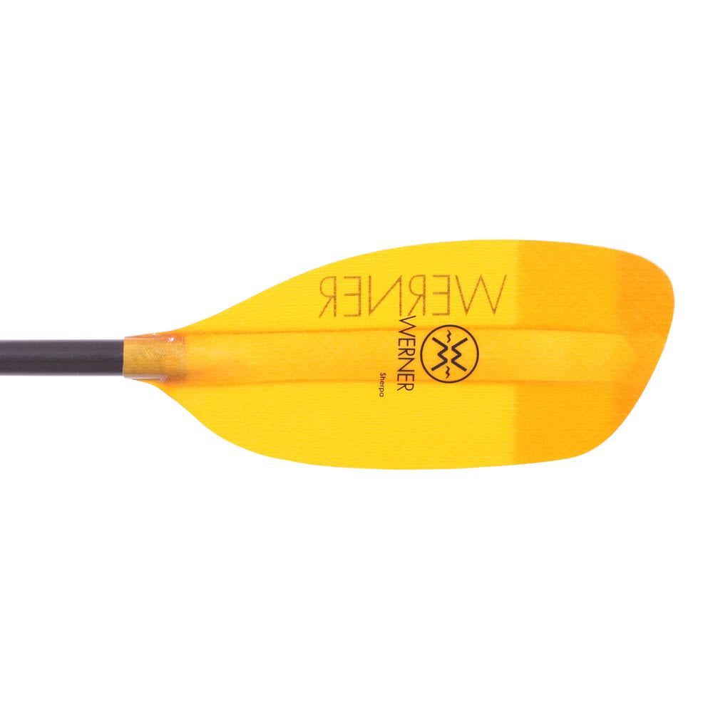 Sherpa Fiberglass Paddle - Straight Shaft Amber, 194Cm W504