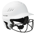 Matte White Fastpitch Softball Helmet with Face Guard X810
