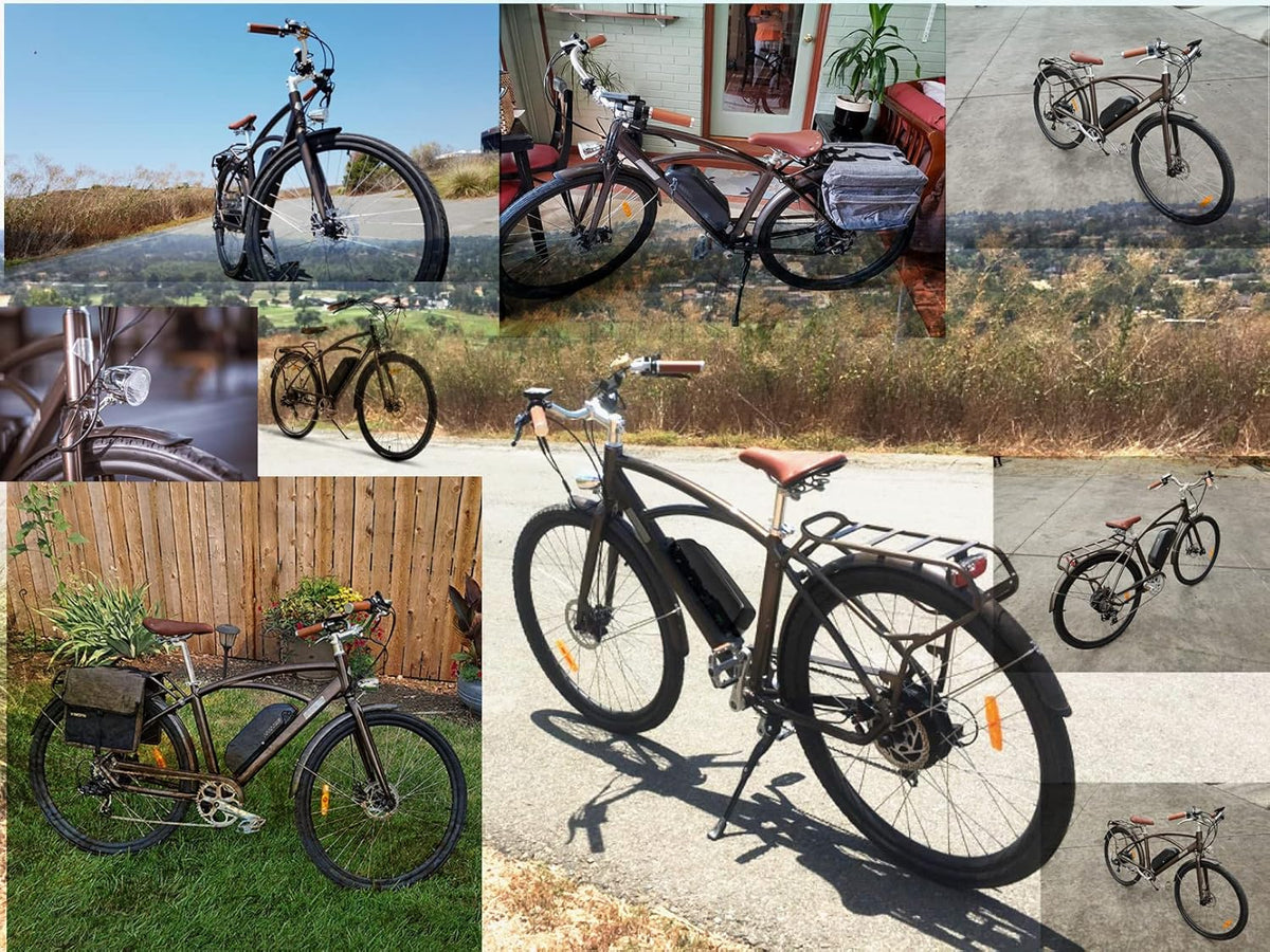 28 500W Electric Bicycle with 48V 12.8Ah Removable Battery J9852