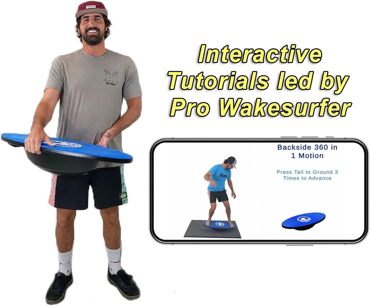 Wakesurf Balance Board With Tracking App And Phone Mount L7763