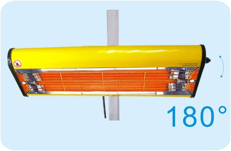 Infrared Paint Curing Lamp with Stand 1050W E810