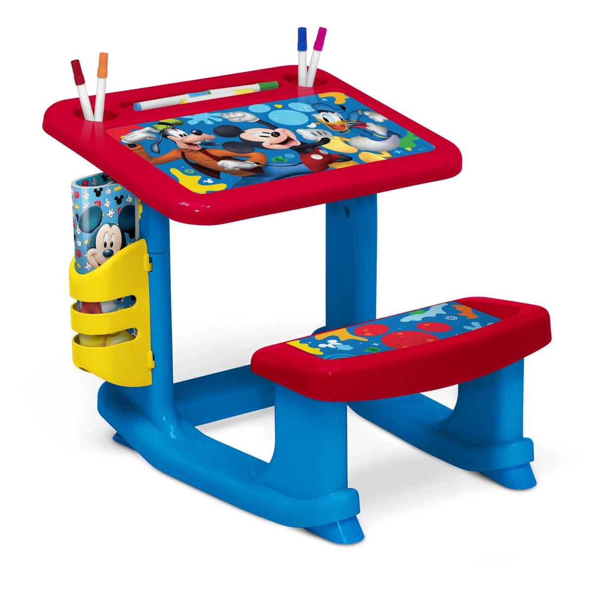 3-Piece Toddler Room-in-a-Box with Desk, Storage Station & Toy Box Y776478