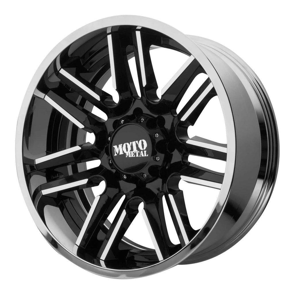 Black/Chrome 22x10 Wheel Rim Y402089