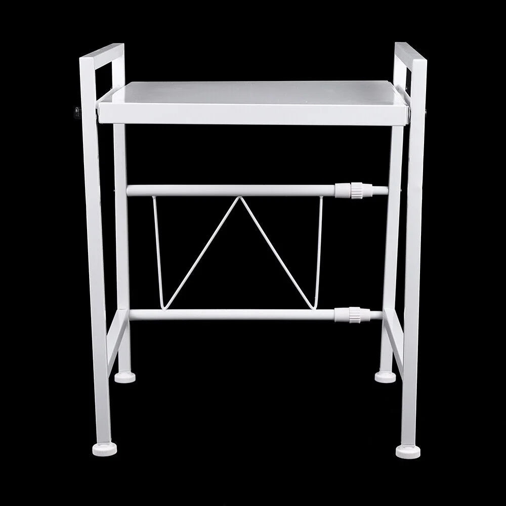2-Tier Kitchen Storage Cart Microwave Oven Rack Stand Shelf F7945