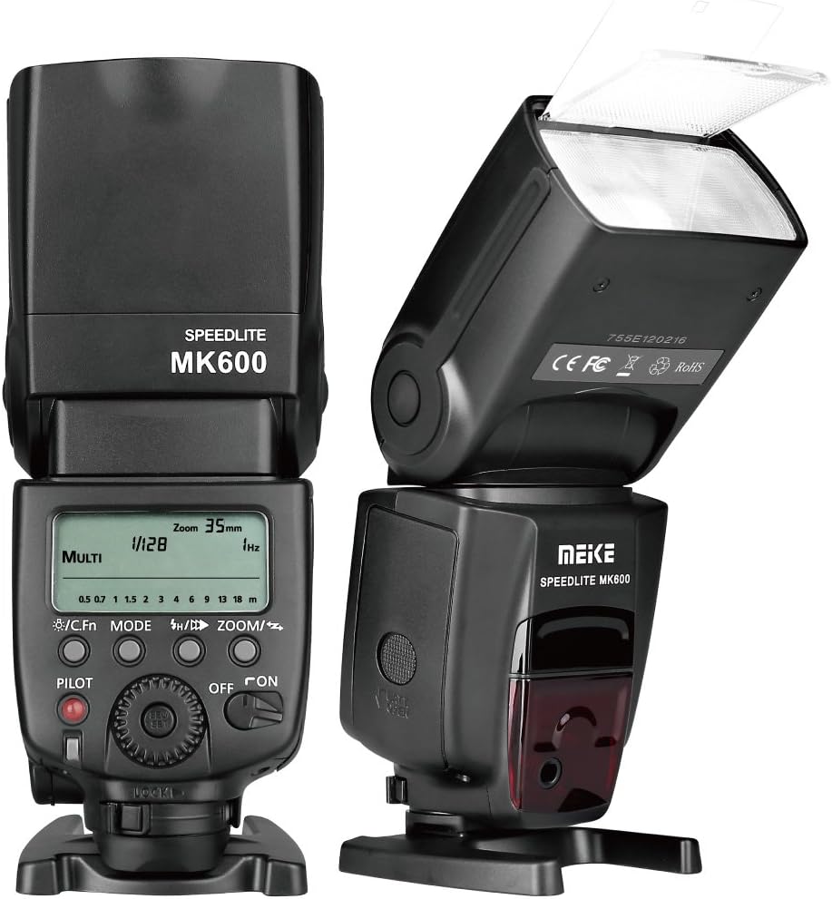 High Speed Sync TTL Camera Flash for DSLR Cameras H730845
