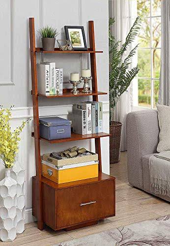 Black Bookcase File Drawer N90039