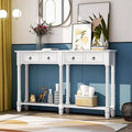 Antique White Console Table F709