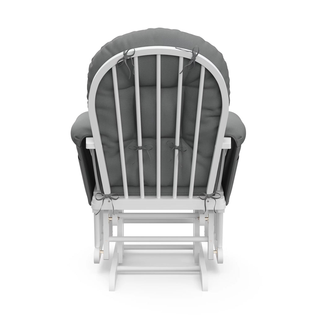 White Glider and Ottoman T7961